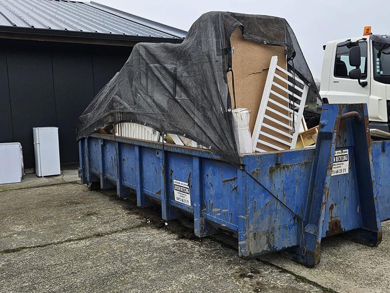 Container te vol geladen